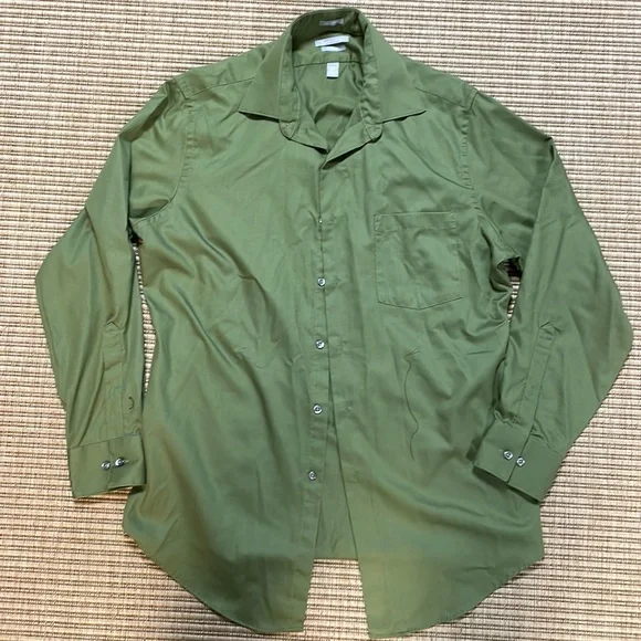 green emerald velvet dress Van Heusen Mens Dress Shirt, Leaf green : Amazon.com.be: Fashion main image 0